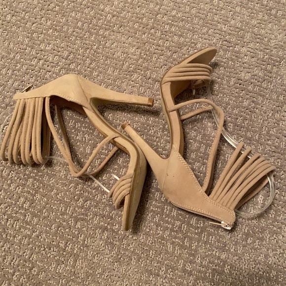 Glister Nera nude strappy heel‎ sandal - Picture 2 of 8